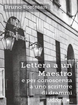 cover image of Lettera a un Maestro
